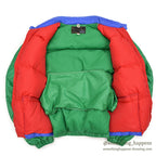 1970's Daniel S. Reid MULTI COLOR DOWN JACKET / EXTREMERY RARE... M