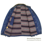 1960's NATIONAL MASTER DENIM COVERALL / BLANKET LINED...