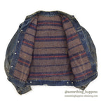 1960's LEVI'S 559 DENIM JACKET / DEEP HONEYCOMBS FADES ...