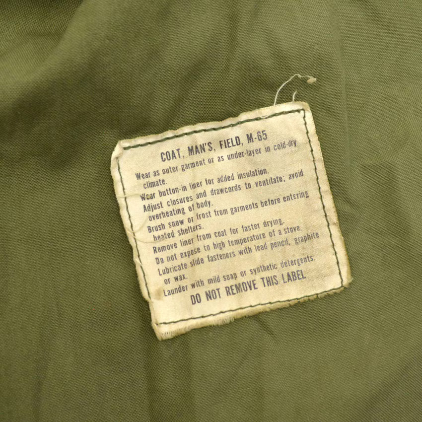 60's US ARMY M-65 2nd Aluminum Zip Small-Short!! 1