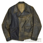 1930's TWO TONE HORSEHIDE LEATHER SPORTS JACKET ...
