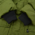 1970's 10X OLIVE GREEN HUNTING DOWN COAT...S