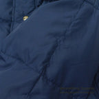 1970's~ WILLIAM BARRY NAVY DOWN COAT...M