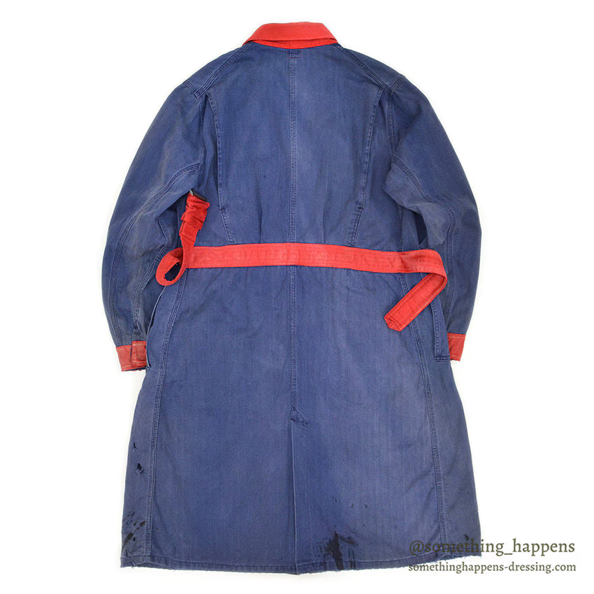 1940's Lee MOBIL PEGASUS EMBROIDERY HBT SHOP COAT TWO-TONE ... 42