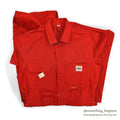 1950's HERCULES NATION-ALLS RED HBT WORK COVERALL... 38R