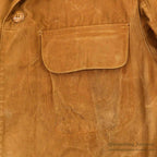 1930's DUXBAK HUNTING COAT WITH PAPER LICENSE HOLDER ... 42