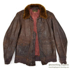 1940's USNAVY M-422A FLIGHT JACKET / GORDON & FERGUSON CO. ... 36