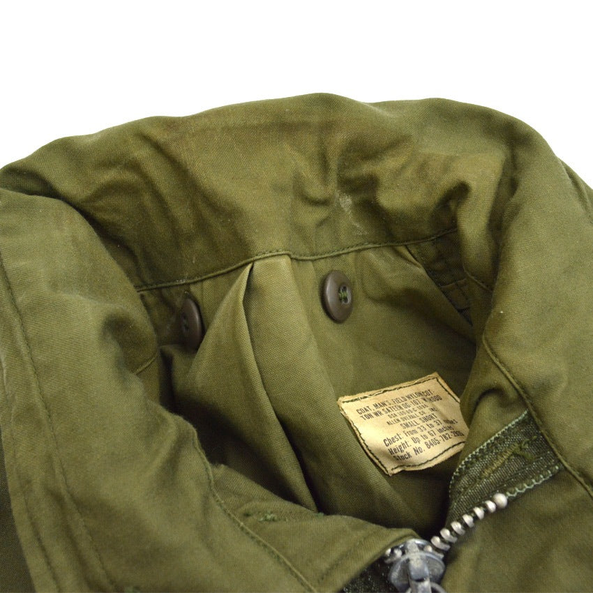 60's US ARMY M-65 2nd Aluminum Zip Small-Short!! 1