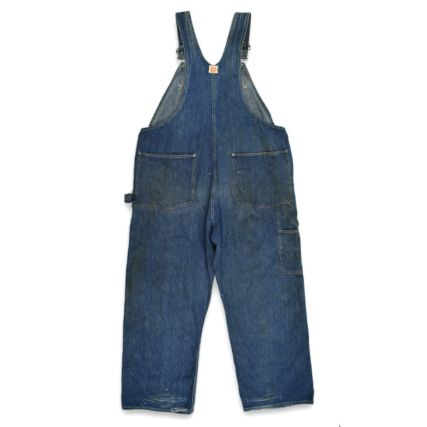 1940s HEADLIGHT OVERALLS WWII Denim Overalls...