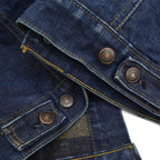 60s Levi's 70505-0317 BIG-E Dark Navy Blanket... Size 38