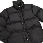 ~80's SIERRA DESIGNS Down Jacket, Black!! Rare...L