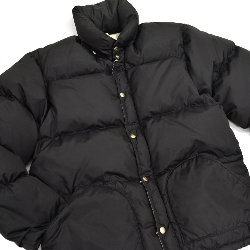 ~80's SIERRA DESIGNS Down Jacket, Black!! Rare...L