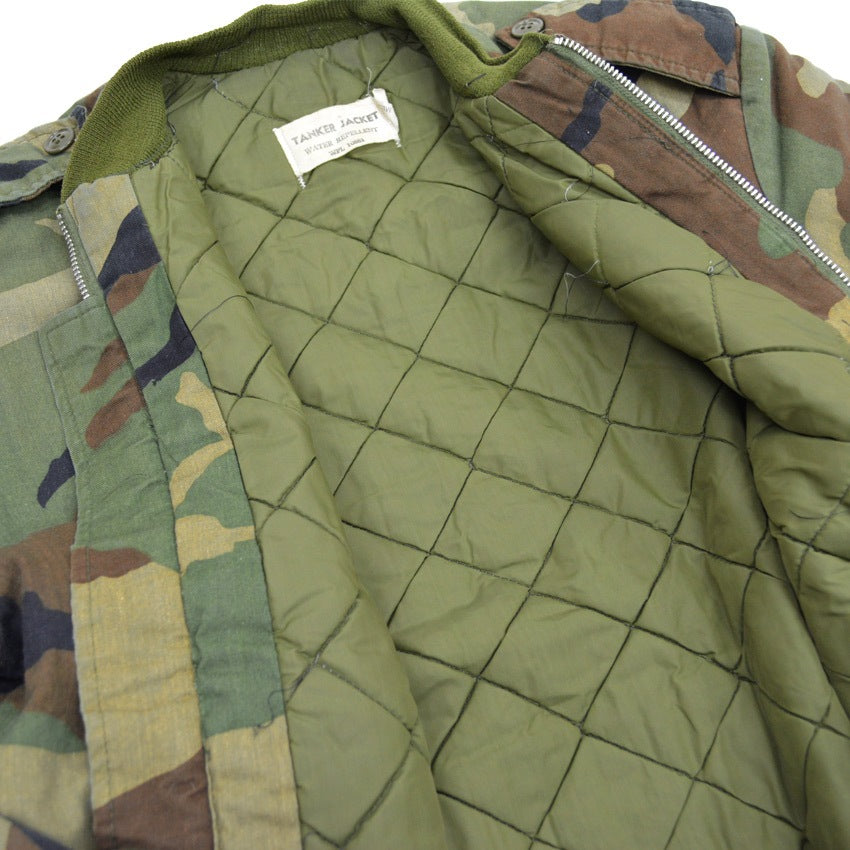 60's PIONEER 'TANKER JACKET' MA-1 style jacket... M