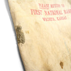 40's〜 FIRST NATIONAL BANK マネー ショルダーバッグ レア...