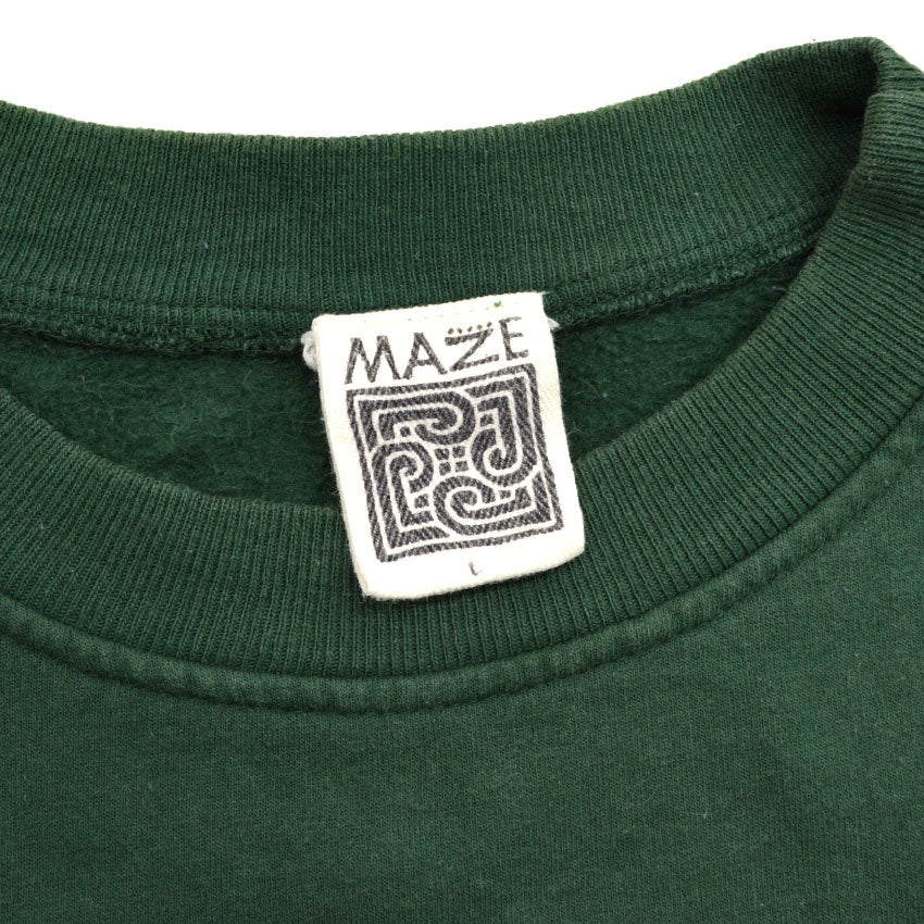 90's MAZE 'Sunflower' Sweatshirt... L