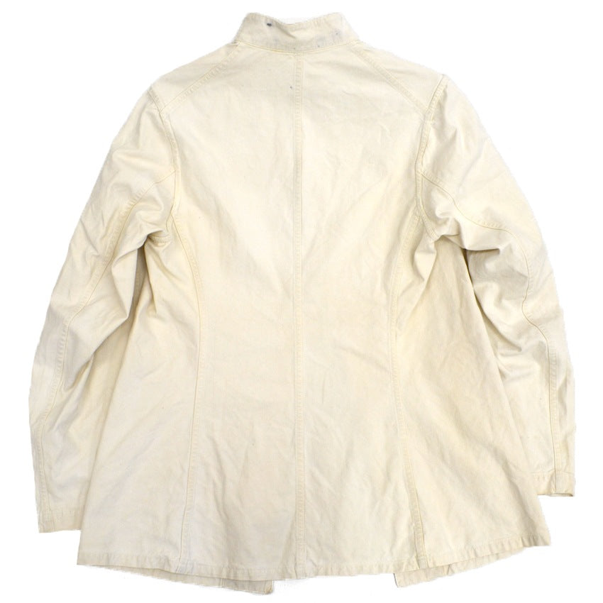 ~1920s US Navy Off-white Work Jacket - Rare...