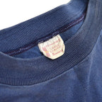 60's〜 TOWNCRAFT Penneys  ポケットＴシャツ 瑠璃紺 ... L