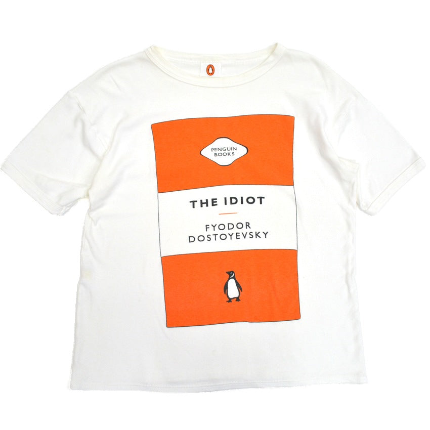 90's 'PENGUIN BOOKS' Silkscreen T-shirt, Made in the UK... XL 
