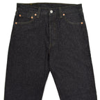 90's デッドストック Levi's 501 ブラックデニム ... W30×L32