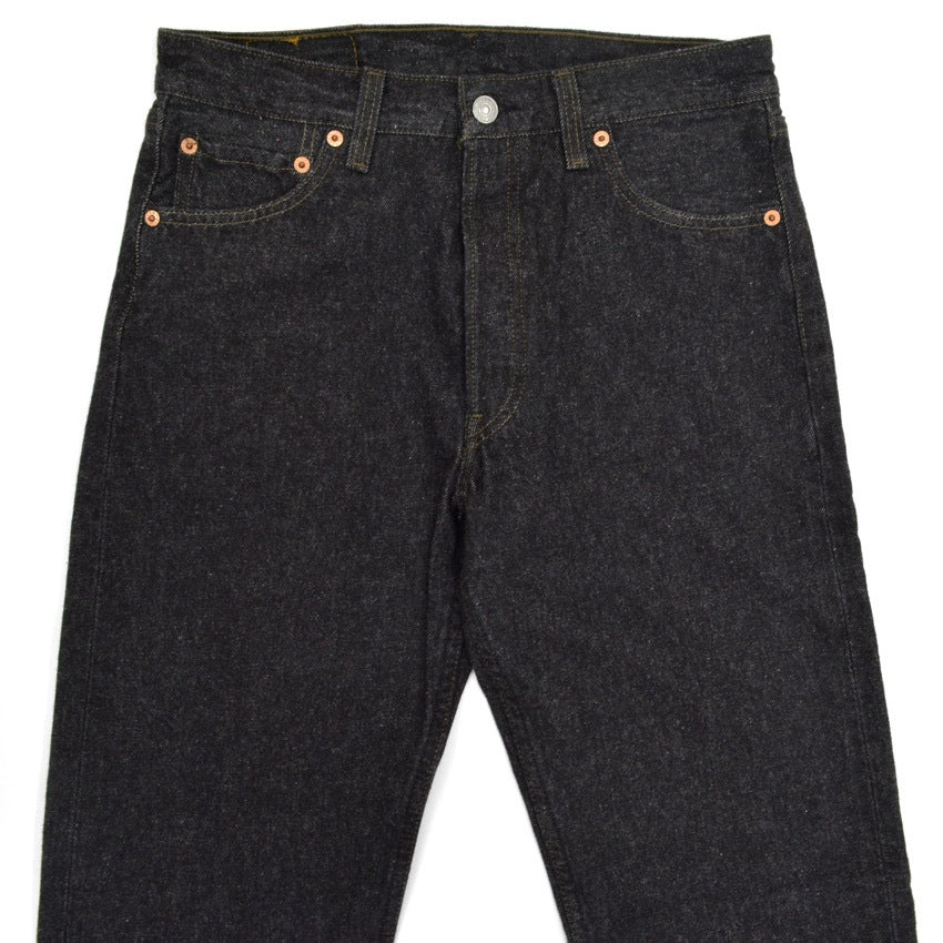 90's デッドストック Levi's 501 ブラックデニム ... W30×L32
