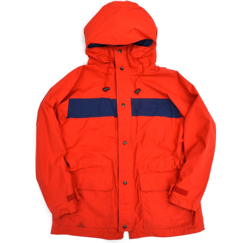 80's Eddie Bauer Red x Navy Two-Tone Mountain Parka... Size M