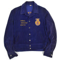 40's FFA embroidery button front jacket, rare... 42