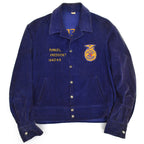 40's FFA embroidery button front jacket, rare... 42