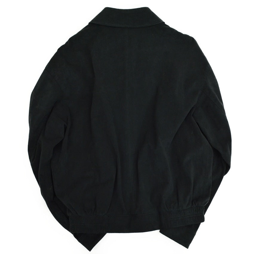 80's LAKELAND 'FACILE' Black Ultra Suede Jacket...
