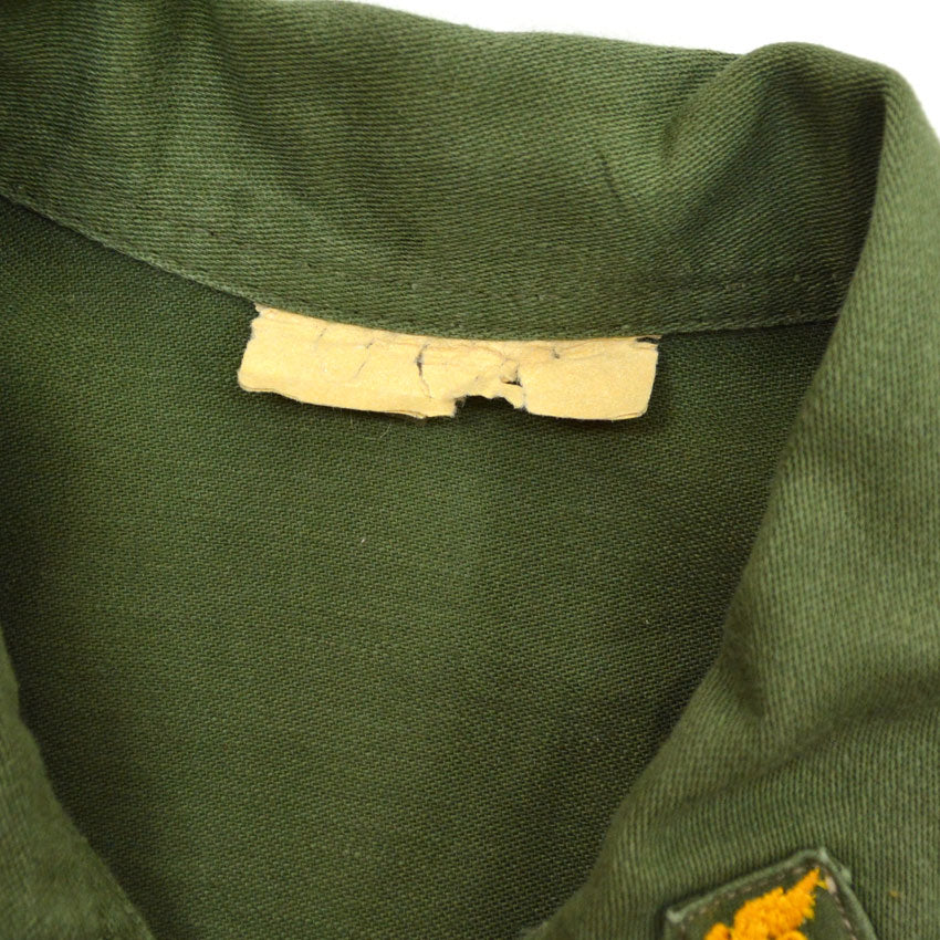 1950s US Army 13-Star Button Cotton Utility Shirt...