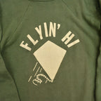 50's De-Jac 'FLYIN' HI 'Kite Flying Sweatshirt' ... M