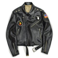 50's Vinyl Leather Two Star Double riders Jacket... 40