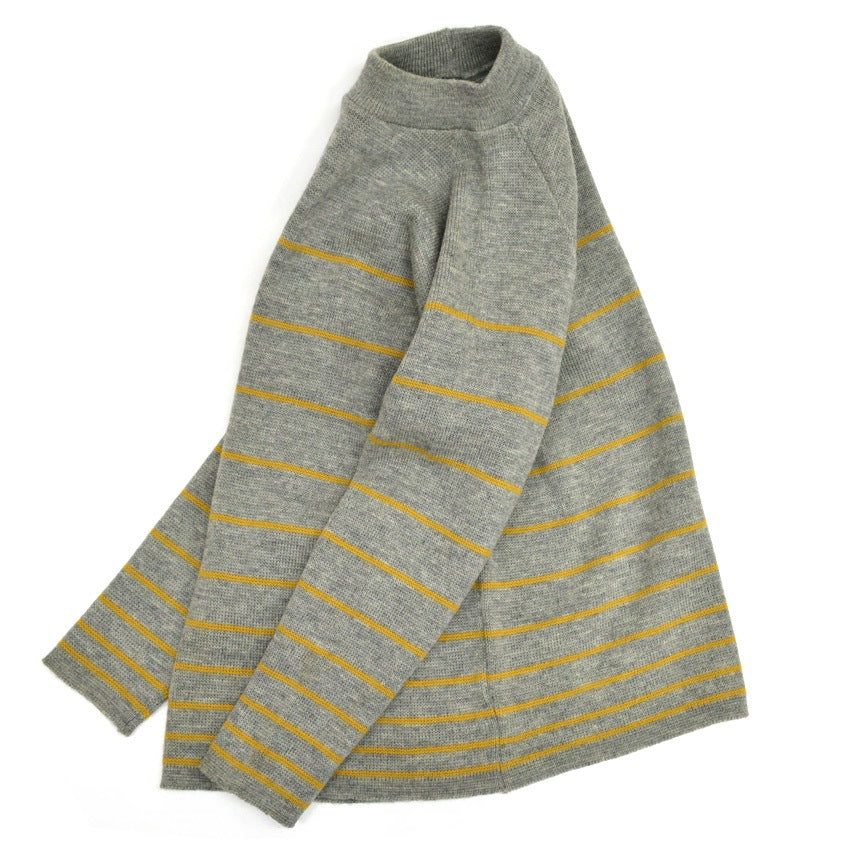60's Ski Country Random Border Ski Knit...