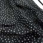Old Polka Dots Black and White Scarf...