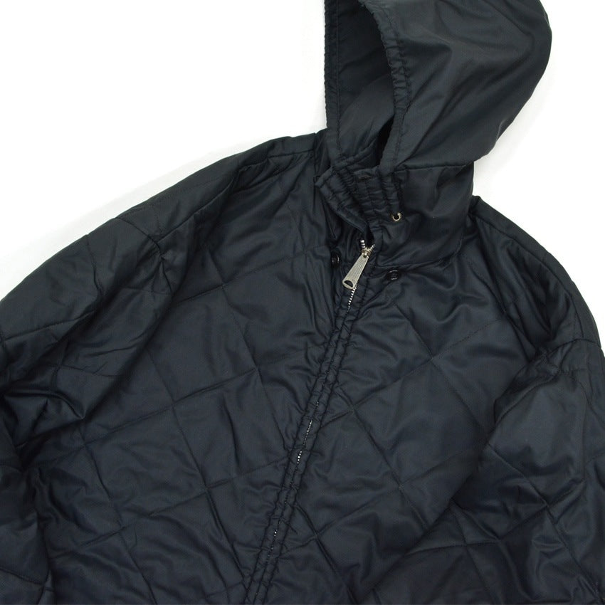 60's McGREGOR Quilted Reversible Jacket, Black... Size M