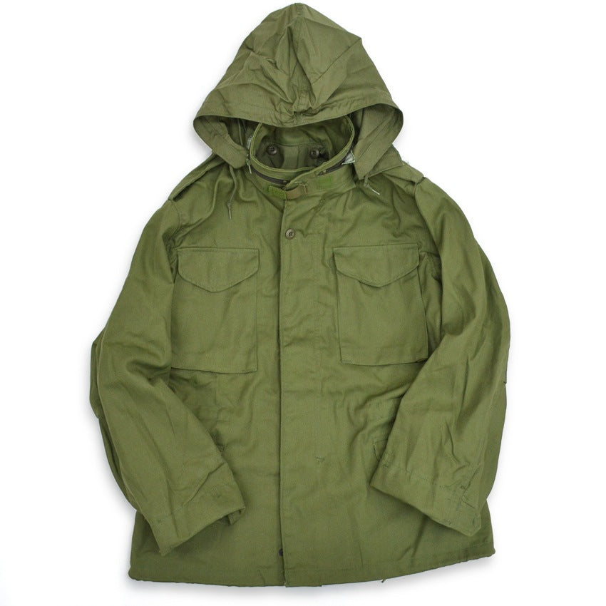 80's Deadstock USARMY M-65 OD 3rd Brass Zipper ... SR