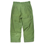 60's USMC P-58 UTILITY COTTON SATEEN TROUSERS... W33×L28