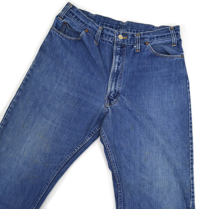 60's~ JC Penney RANCHCRAFT Denim Pants Indigo... W32×L29