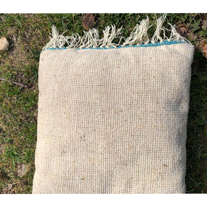 circa ~1970's CHIMAYO RUG CUSHION... 37cm×33cm