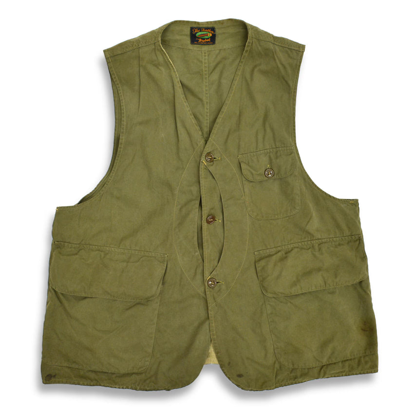 40's~ The Feather BY Drybak Halfmoon Hunting Vest...