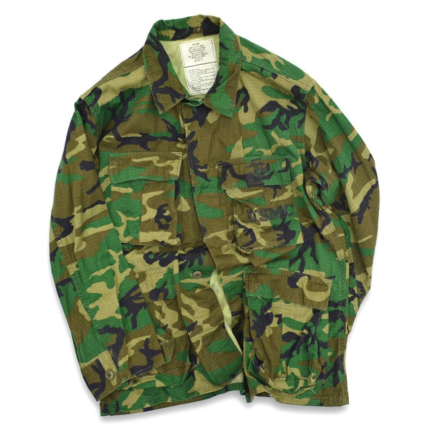 80's USMC LC-1 Leaf BDU Jacket... Small-Short