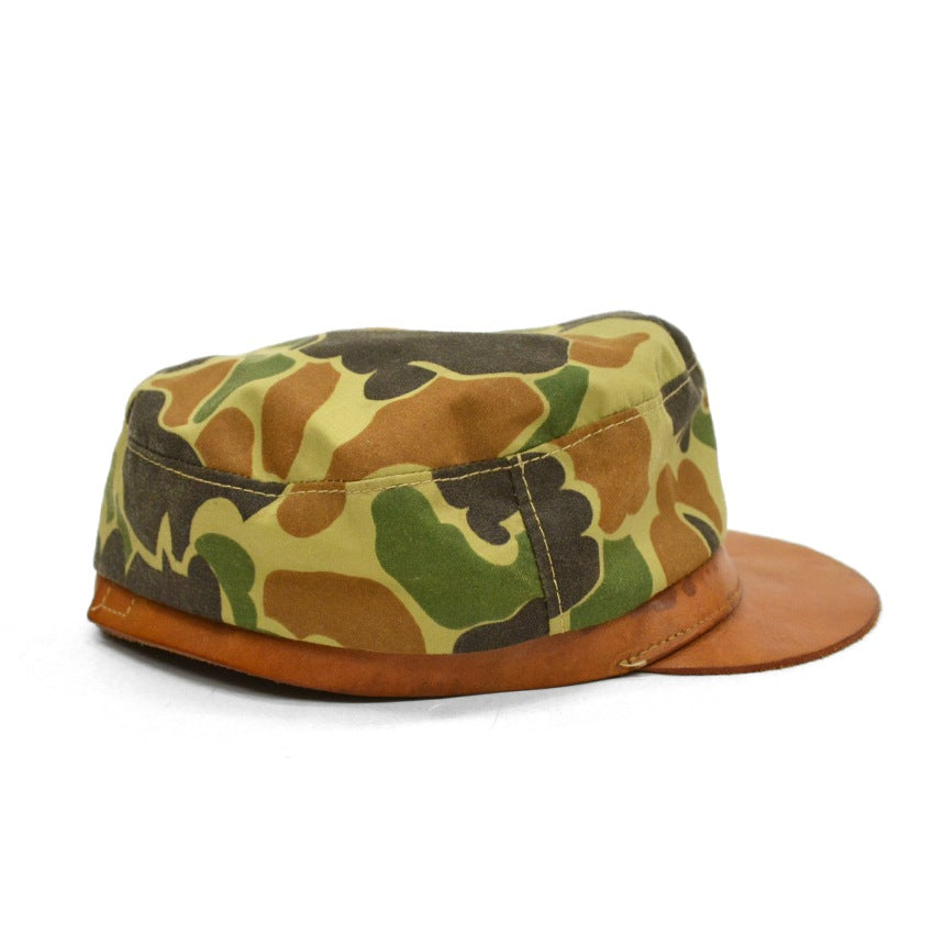 80's EARLY WINTERS Duck Hunter Camo Gore-Tex Cap ... L