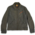 1950s- Casey Jones Black Chambray Work Jacket... 40