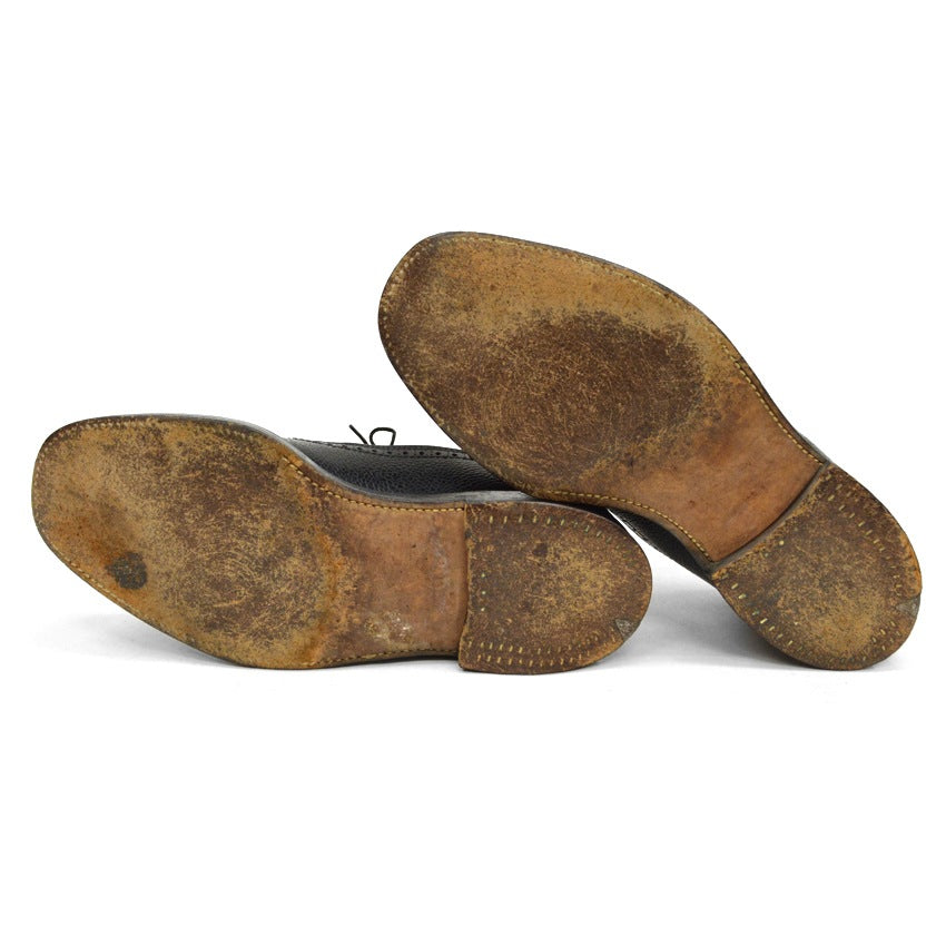50's~ BOYD'S 'THREADNEEDLE STREET' Cap Toe Shoes... 71/2D