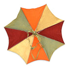 50's~ CRAZY PATTERN HEADBAND PARASOL Made in JAPAN... 2
