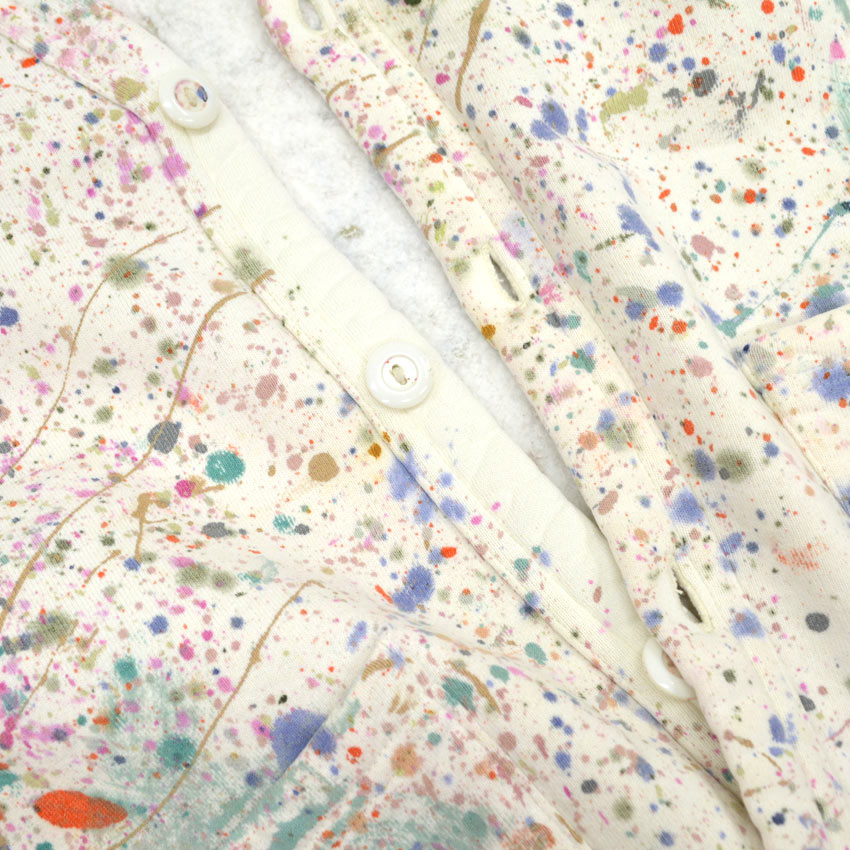 〜80's High sense of beauty Hand Painted Cotton Cardigan ...