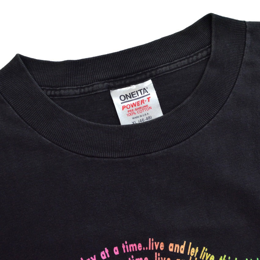 90's ONEITA 'Under New Management' T-shirt... XL