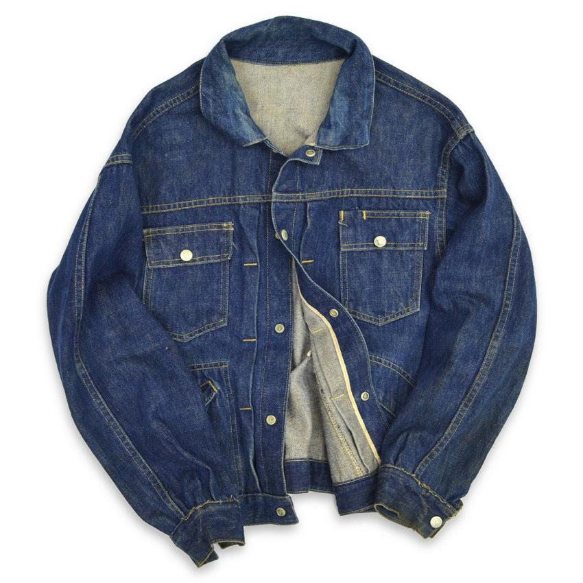 60's PENNEY'S FOREMOST Four Pockets Denim Jacket...