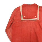 20's Nayvee MIDDIWEAR Red Chambray Sailor Jacket...