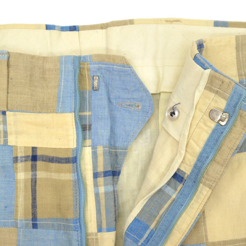 70's Resilio Soft Crazy Patchwork Pants... W37 L28