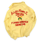 ~60's CAMPUS 6-tier embroidered Shriner jacket... M-LONG